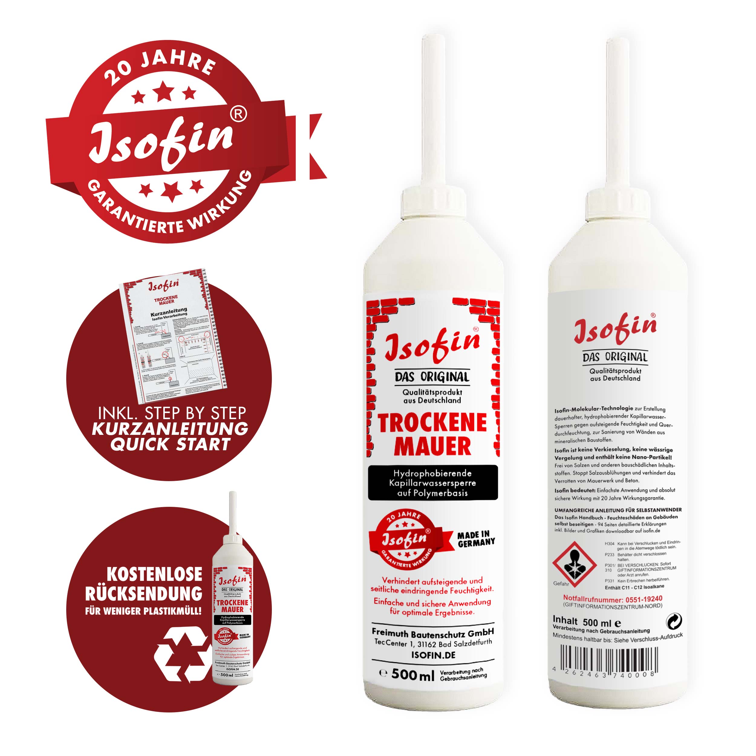 Isofin® - Dry walls for homeowners (DIY)