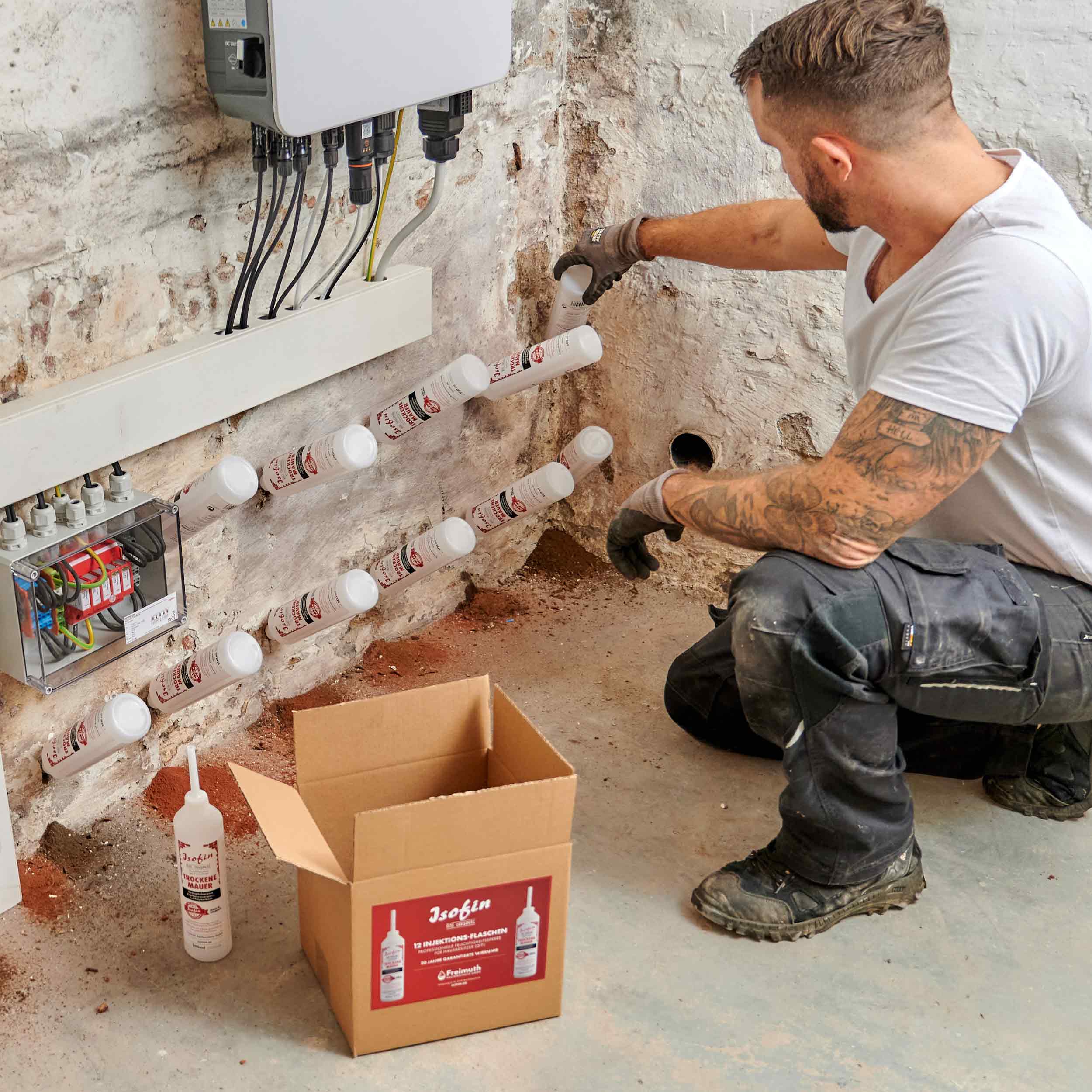 Isofin® - Dry walls for homeowners (DIY)